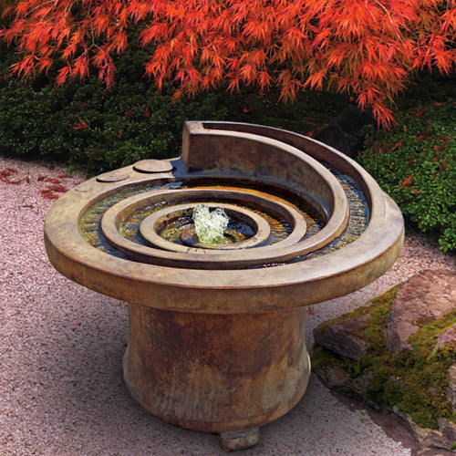 Hurricane's Eye Patio Fountain