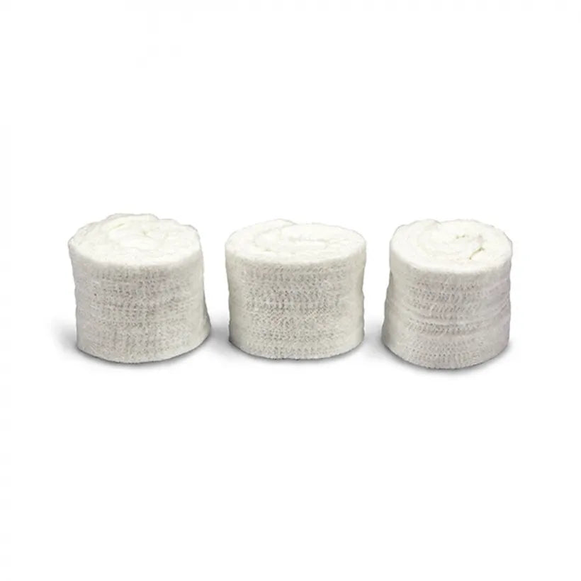 Three fire fountain wicks in a pack