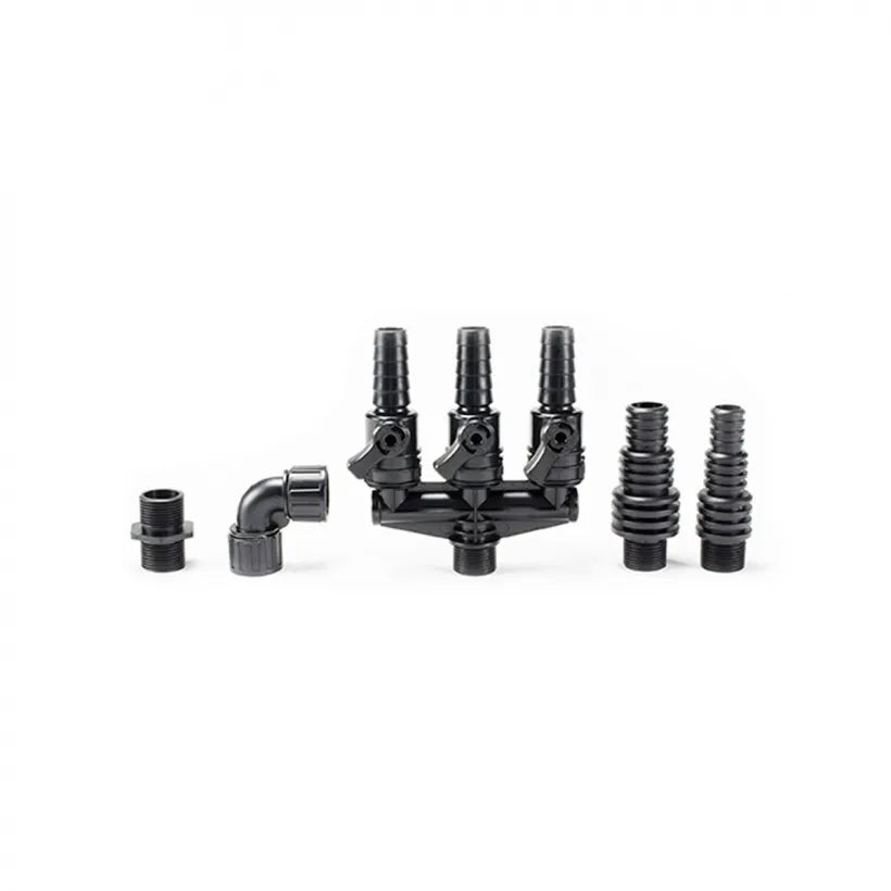 Discharge fitting kit for Ultra 1100, 1500, and 2000 water pumps (G3).