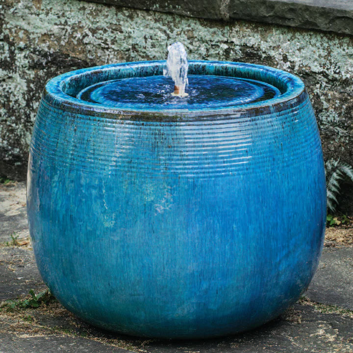 Boden Glazed Garden Fountain