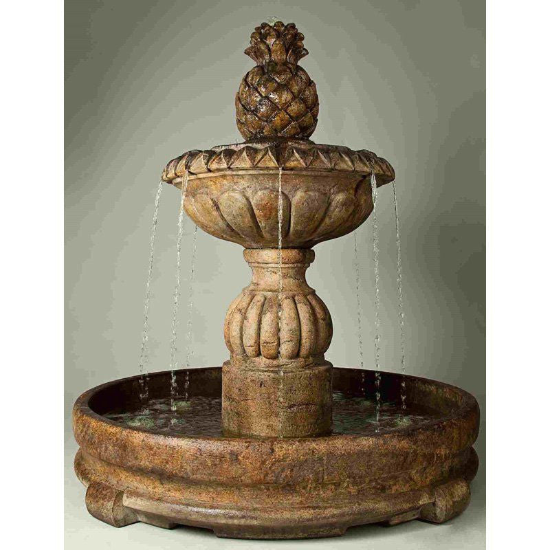 garden fountain stone cascade