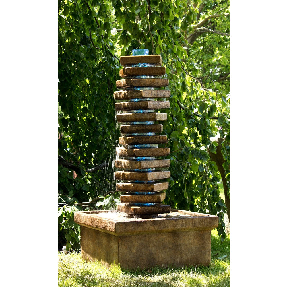 Square Luminaire Fountain