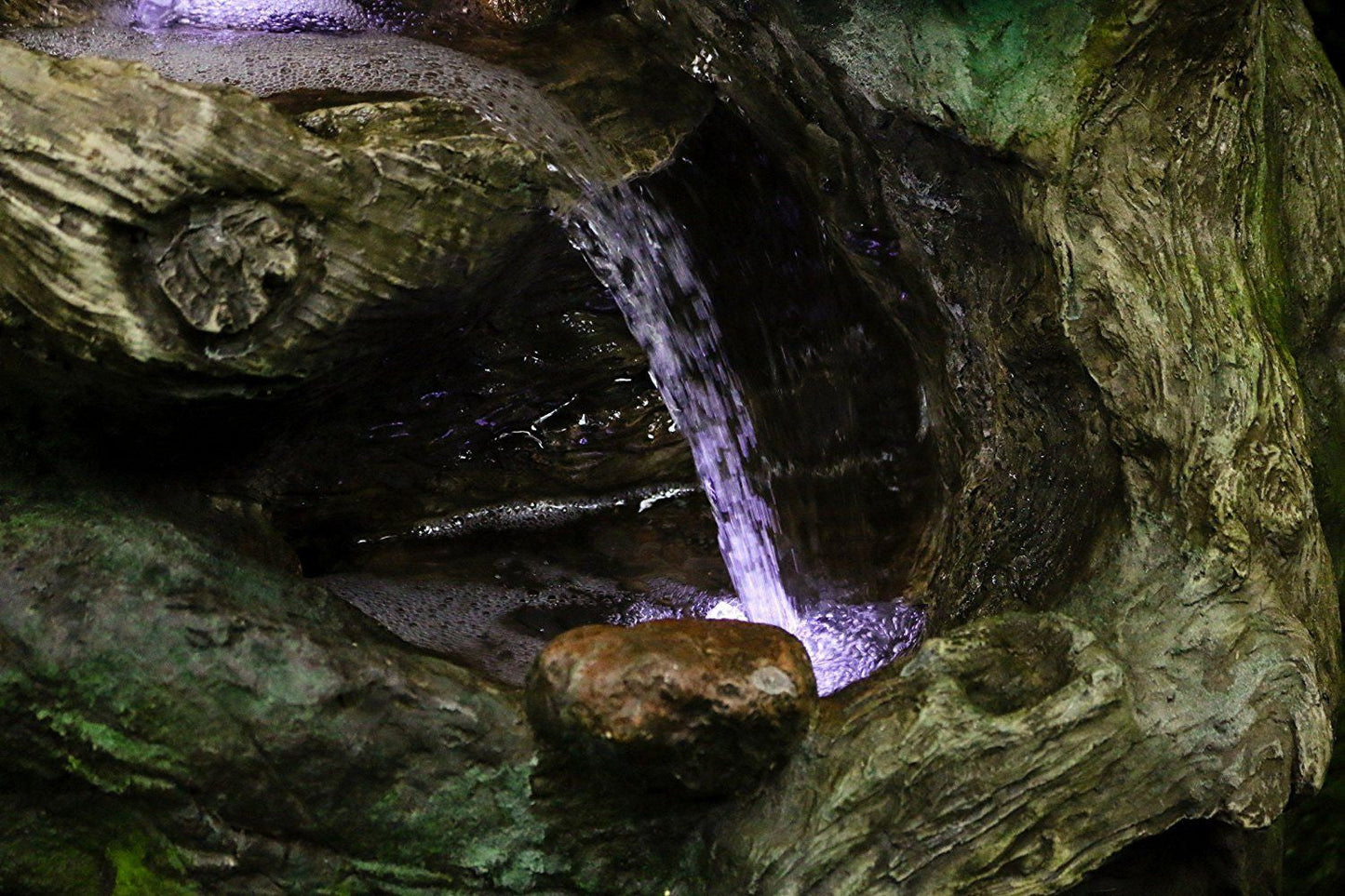 Tiering Rainforest Fountain With LED Lights