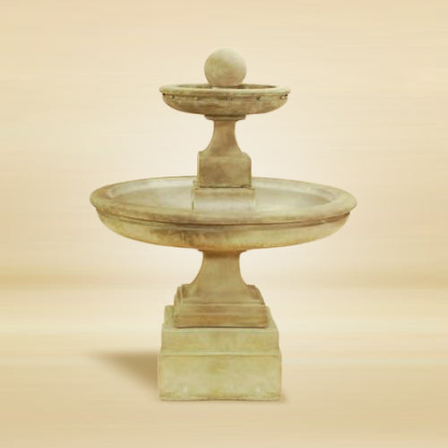 Hampton Short Two Tier Fountain