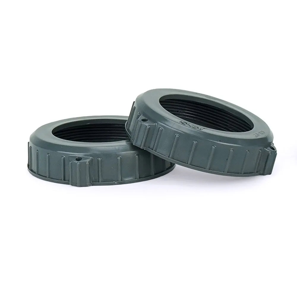 Set of 2 Dual Union Check Valves with Threaded Collars