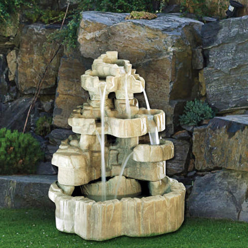 Large Rock Falls Fountain