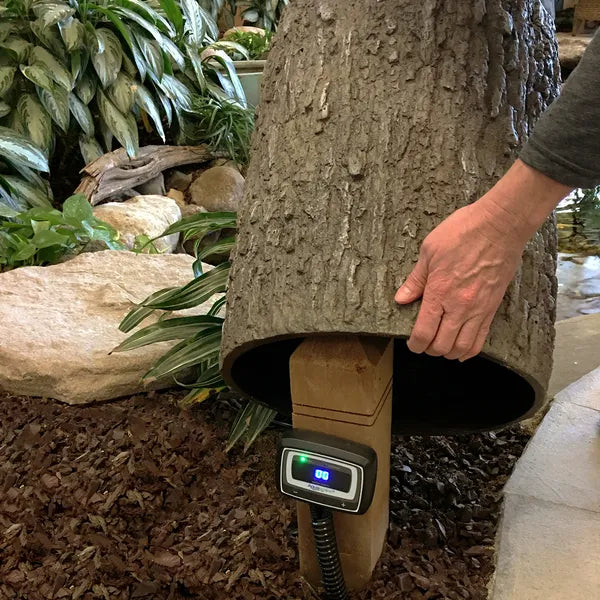 Faux Oak Stump Cover