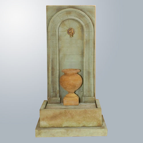Etruria Urn Wall Fountain with Spout