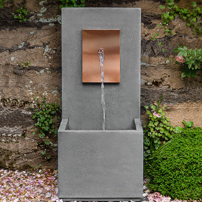 Copper face fountain, model MC 4