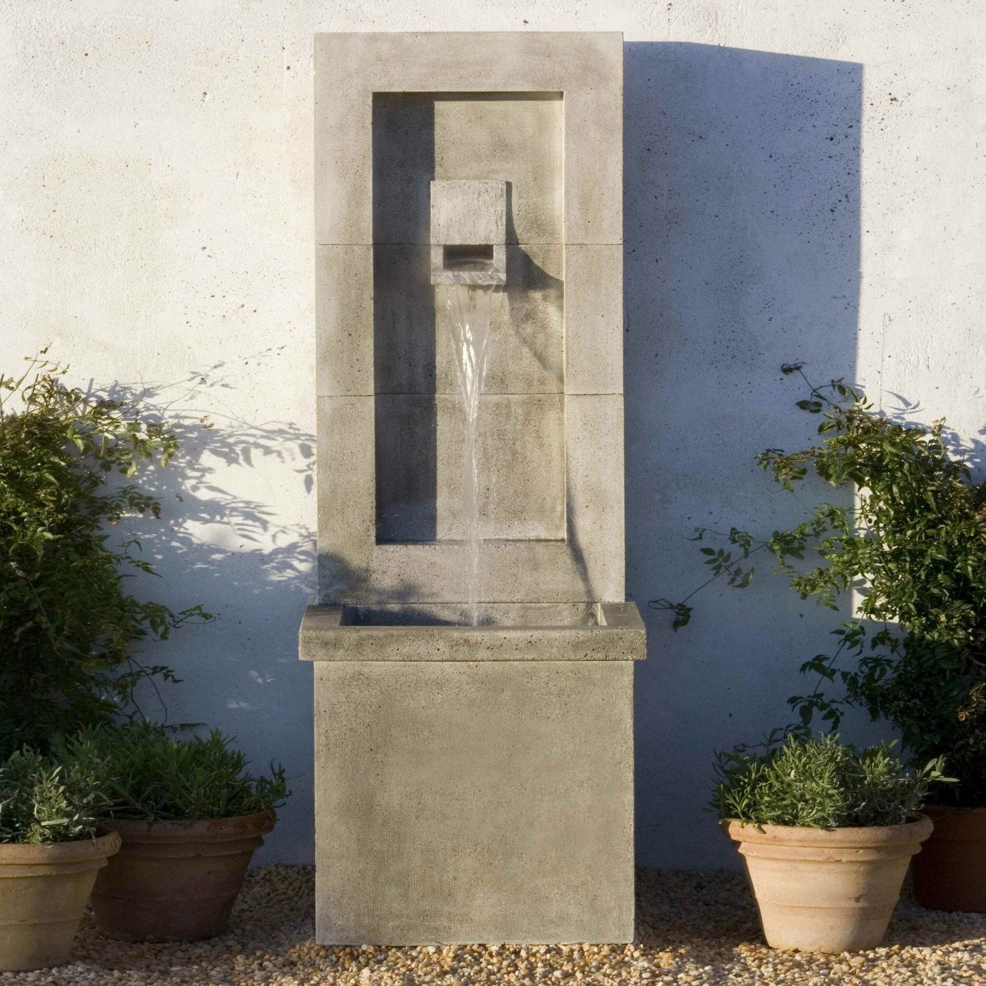Modern Wall Outdoor Fountain