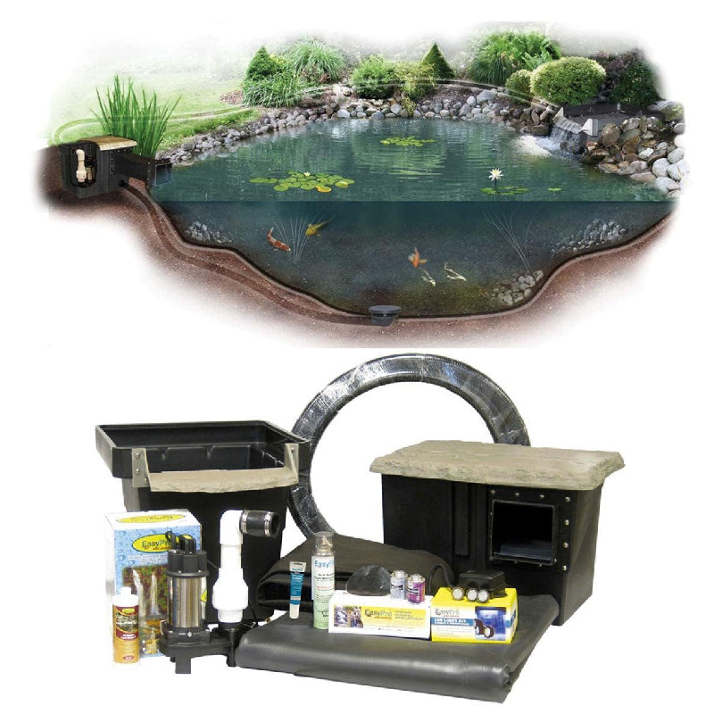 Large Pro-Series Pond Kit for 34' x 34' Pond