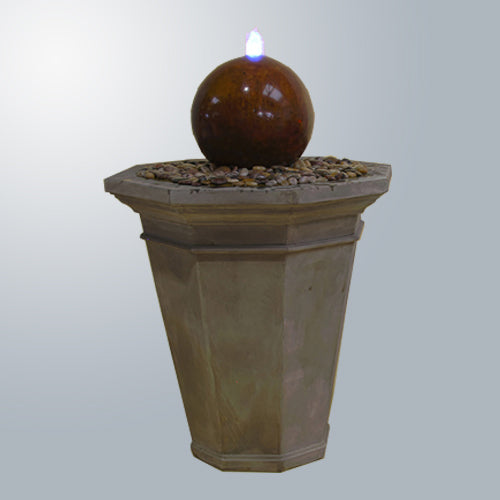 Large Octoball Fountain