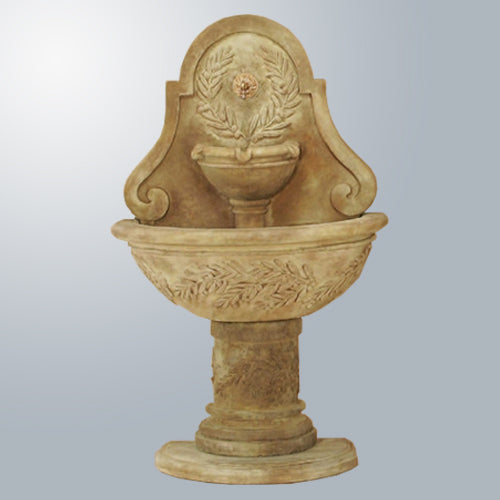 Oliva Wall Outdoor Water Fountain with Spout
