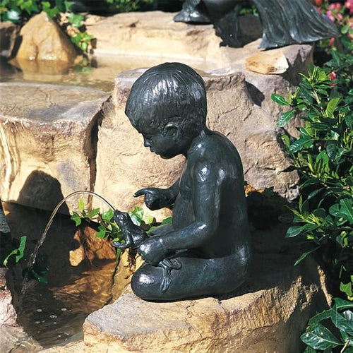 Brass Baron The Squeeze Garden or Pool Accent