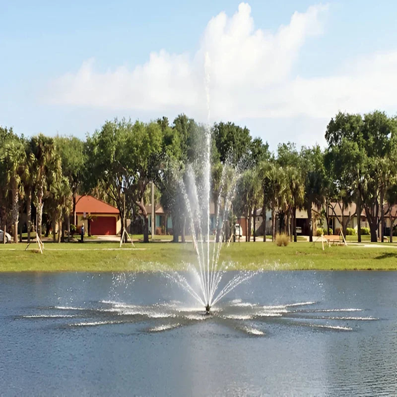 Vertex Tri Tier Floating Pond Fountain