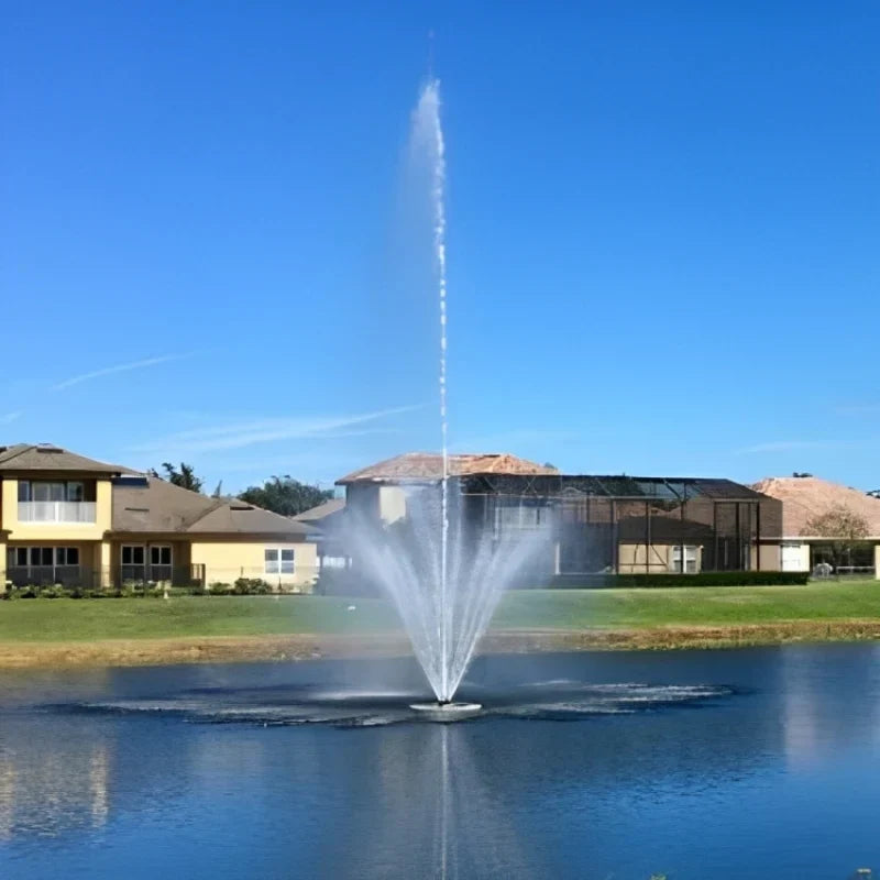 Image of a Vertex Vertical Two Tier Pond Fountain.