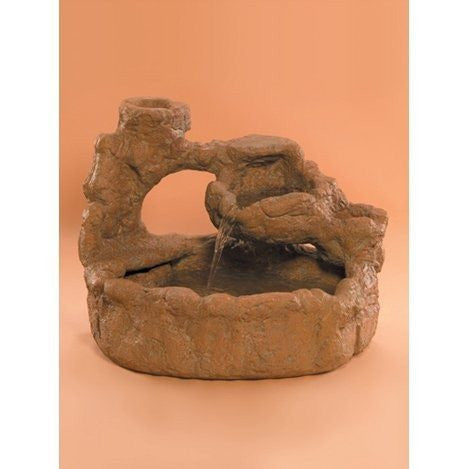 Small Yosemite Cast Stone Outdoor Fountain
